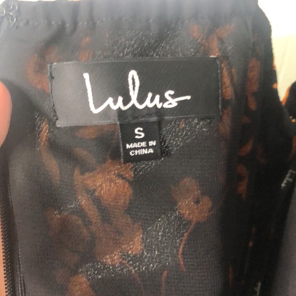 Lulus asymmetrical floral & zebra print long dress - S - Picture 9 of 11